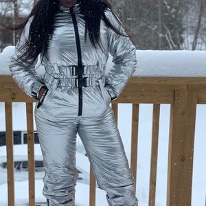 Fashion Silver Snowsuit